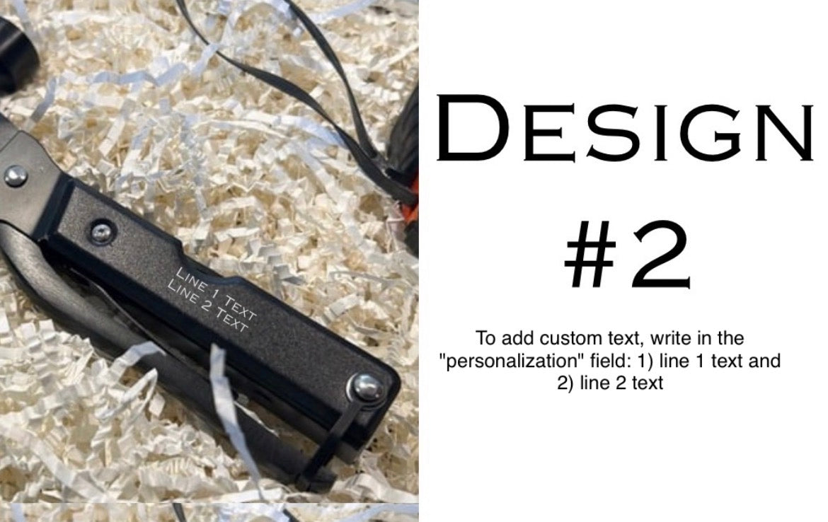 Hammer Multi-Tool with Hatchet, Personalized and Engraved