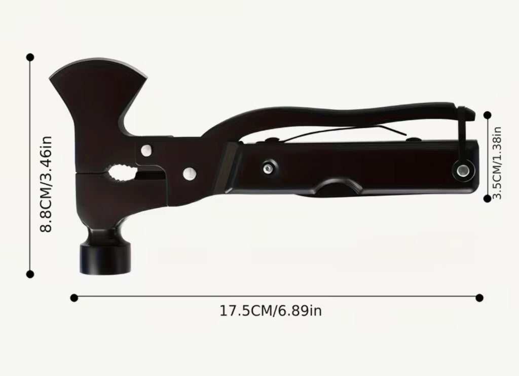 Hammer Multi-Tool with Hatchet, Personalized and Engraved