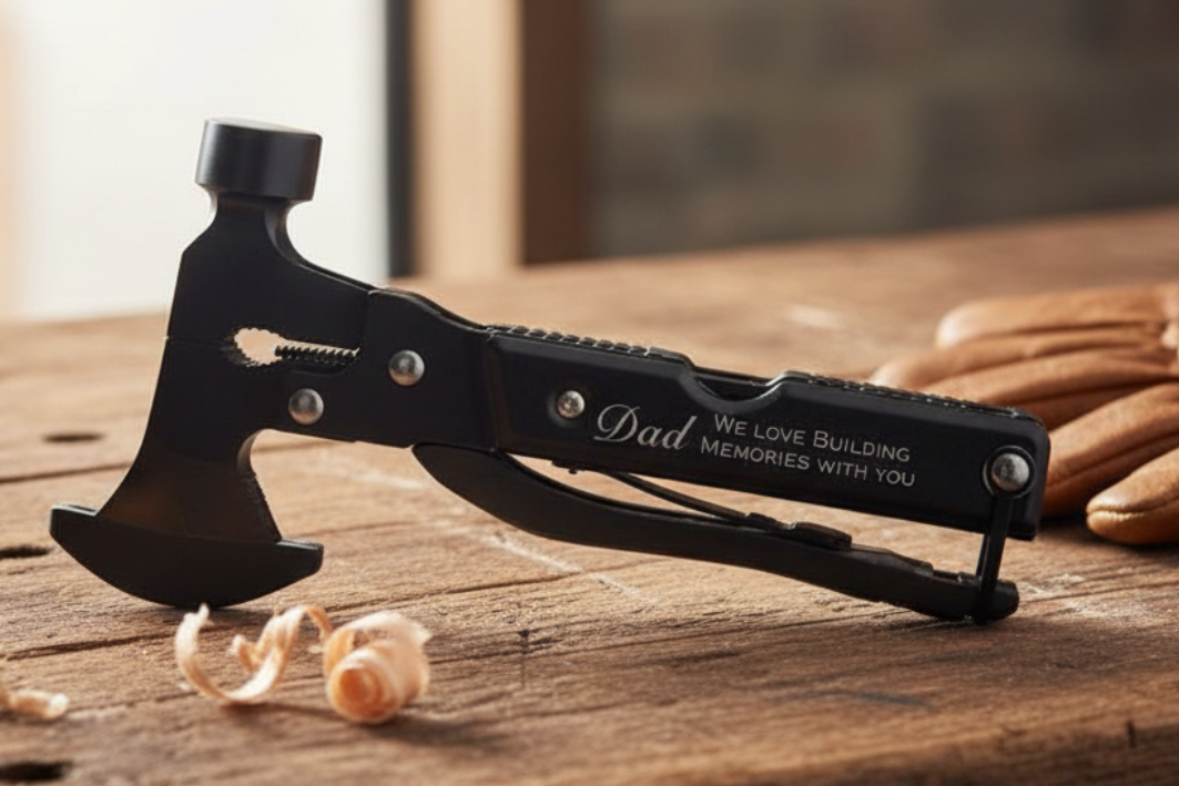 Hammer Multi-Tool Gift for Dad, Grandpa, Husband Fathers Day Christmas